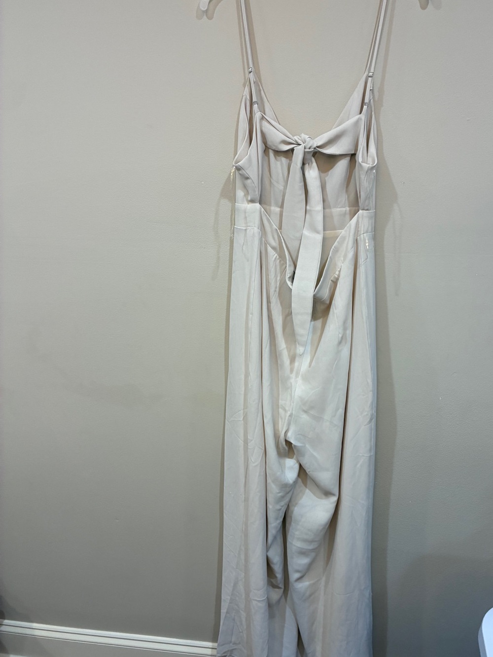Fashion Nova Cream Jumpsuit - Size XL - Picture 2 of 6